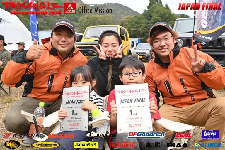 TRYANGLE Championship 2024 JAPAN FINAL でのチーム写真